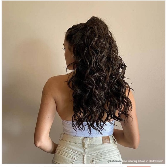 CHLOE - Half Up Half Down Clip in Set - Picture 3 of 5